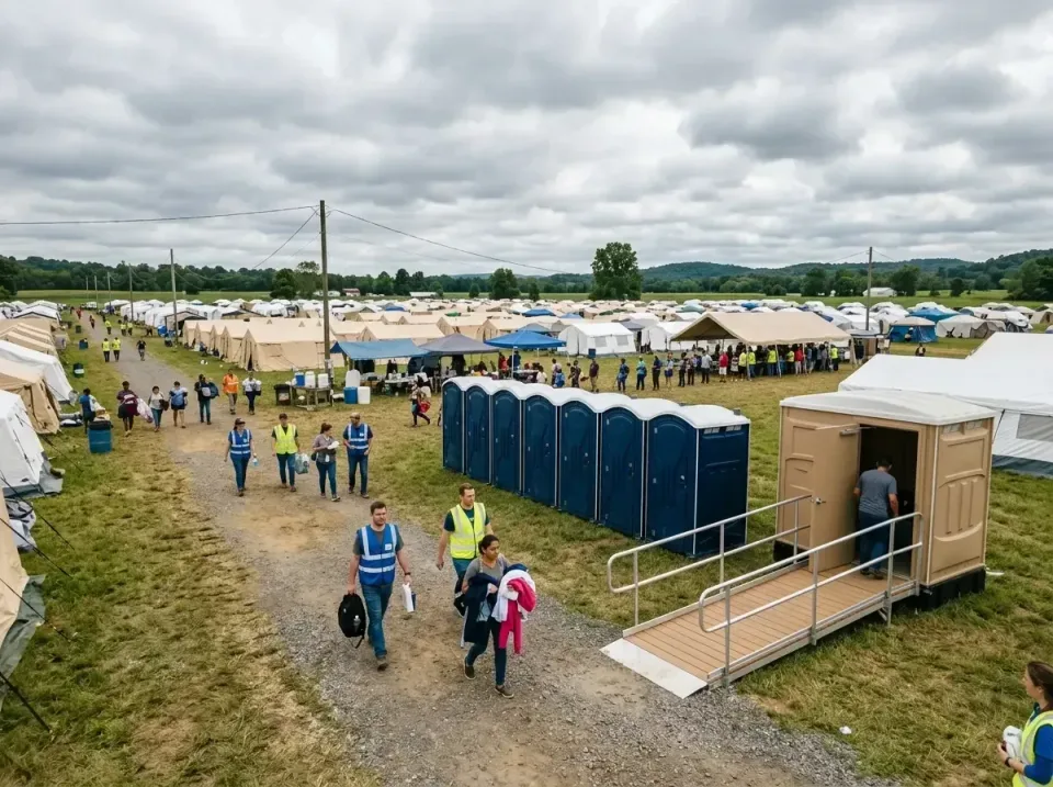 disaster-relief-camp-restrooms-010 — frequently asked questions, Dumpster & Portable Bathrooms Rental in Peru, IN